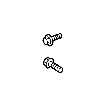 Toyota 90105-A0282 Lower Hinge Upper Bolt