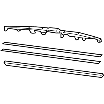 Toyota 85212-74010 Wiper Blade, Passenger Side