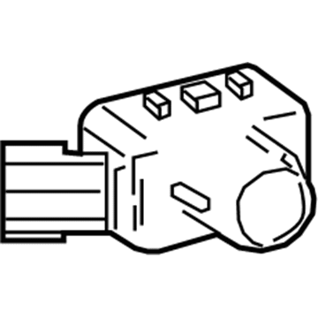 Toyota bZ4X Parking Assist Distance Sensor - 89341-K0060-D4