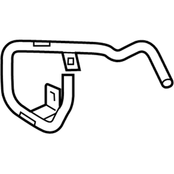 Scion iM Brake Booster Vacuum Hose - 44763-12550