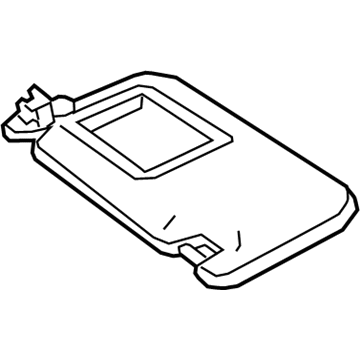 Toyota Corolla Sun Visor - 74320-12J40-C0