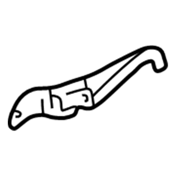 Toyota Land Cruiser Tailgate Handle - 69209-60040-B1