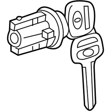 Toyota Tacoma Ignition Lock Cylinder - 69057-08010