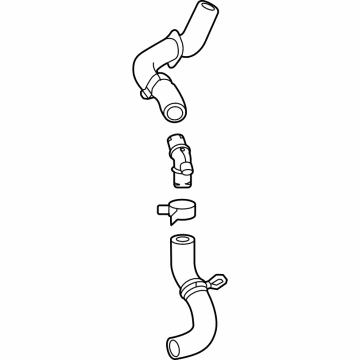 Toyota Highlander Radiator Hose - 16057-F0141