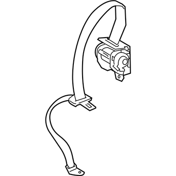Scion xB Seat Belt - 73350-12271-B0
