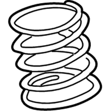 Toyota Matrix Coil Springs - 48131-02D00