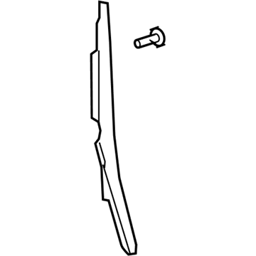 Toyota 53827-0C010 Rear Seal, Passenger Side