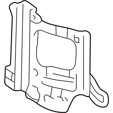 Toyota Land Cruiser Radiator Support - 53203-60180