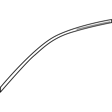 Toyota C-HR Door Moldings - 75753-10010
