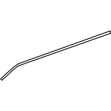 Toyota 75793-F4010 Lower Molding Seal, Upper