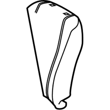 Toyota 71551-42120 Seat Back Pad