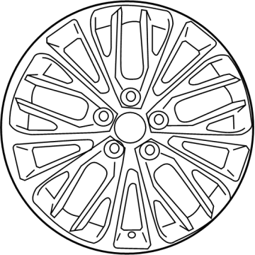 Toyota Camry Spare Wheel - 42611-06F90