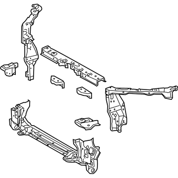 Toyota Radiator Support - 53201-02250