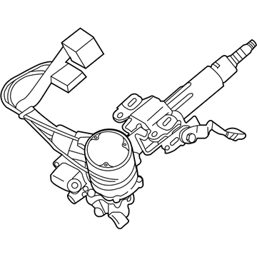 Toyota RAV4 Steering Column - 45250-42291