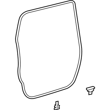 2017 Toyota Tundra Door Seal - 67871-0C040