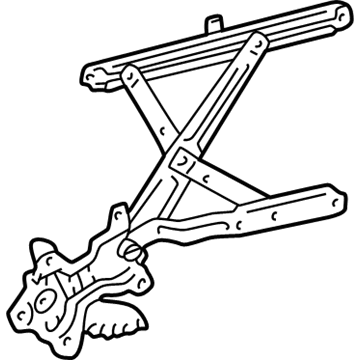 2002 Toyota 4Runner Window Regulator - 69801-35091