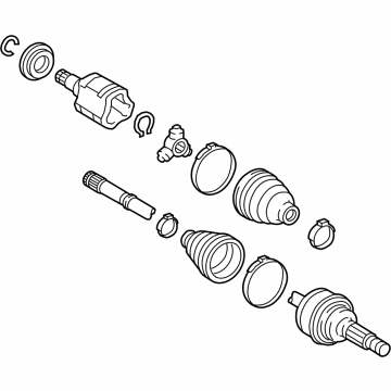 Toyota Highlander Axle Shaft - 42340-0E170