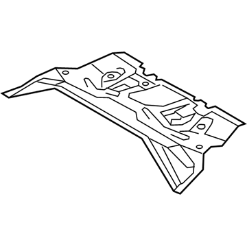 Toyota Yaris Floor Pan - 58211-52271
