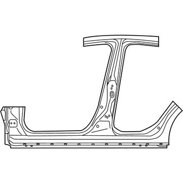 Scion 61311-WB001 Center Pillar & Rocker