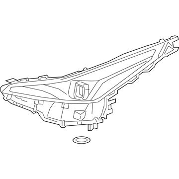 Toyota Prius Headlight - 81140-47A00
