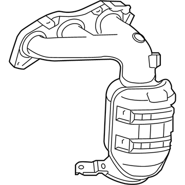 Toyota Sienna Catalytic Converter - 17150-0P250