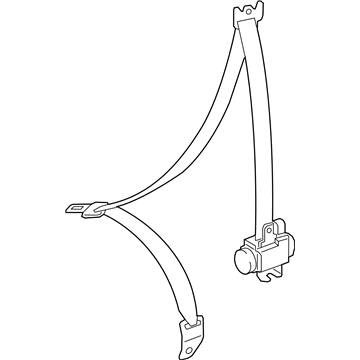 Toyota Tacoma Seat Belt - 73220-04170-C1