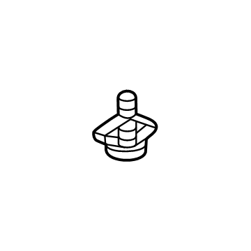 Toyota 90467-05127 Fender Liner Retainer