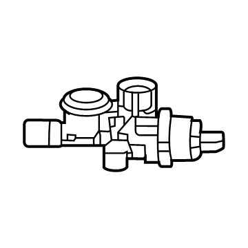 Toyota 77070-48010 Valve Assy,  Close Tank