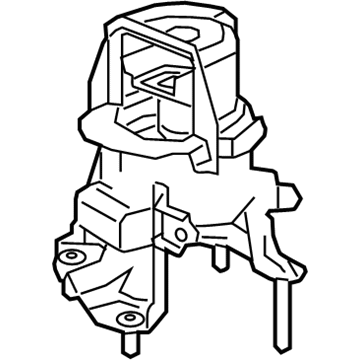 Toyota Camry Engine Mount - 12371-F0011