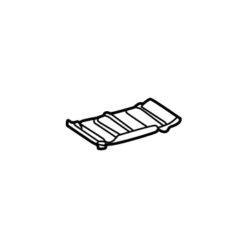 Toyota 58916-0C140-C1 Rear Panel Mat