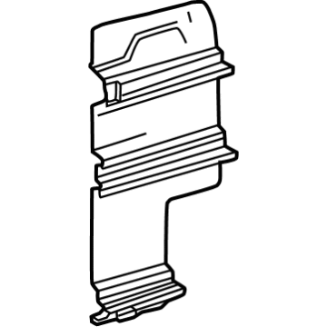 Toyota 62666-0C020-C0 Cover, Passenger Side