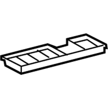 Toyota 66424-AC010 Insulator Pad, Rear Driver Side