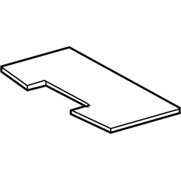 Toyota 63352-AC010 Insulator Pad, Front