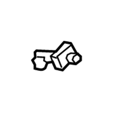 Toyota 62217-52120 Windshield Pillar Trim Clip