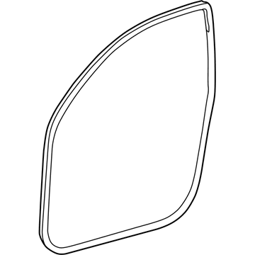 Toyota 62311-AA020 Weatherstrip On Body, Passenger Side