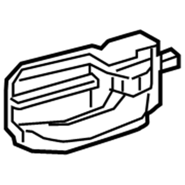 Toyota Tacoma Interior Door Handle - 69205-04030-C0