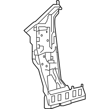 Toyota 61024-02330 Inner Hinge Pillar