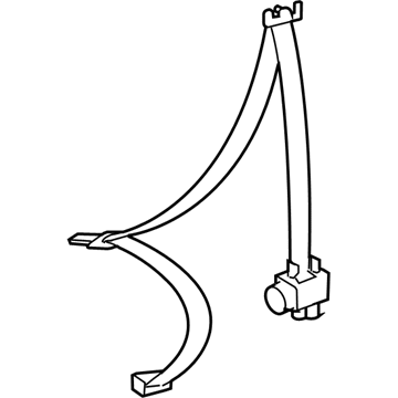 Toyota Tacoma Seat Belt - 73210-04220-B0