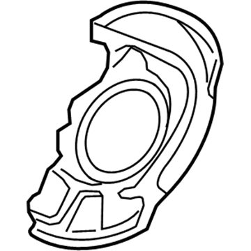 Toyota Highlander Backing Plate - 47704-0E010
