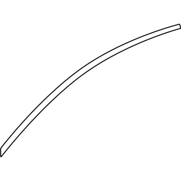 2022 Toyota Sienna Door Moldings - 75754-08010