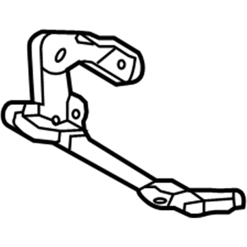 Toyota 73705-06050 Cushion Frame Bracket
