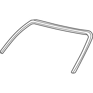 Toyota 75533-17050 Reveal Molding, Front
