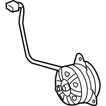 Toyota Highlander Fan Motor - 16363-31250
