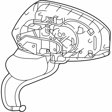Toyota Mirai Mirror Actuator - 87909-62060-A1