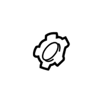 Toyota 90215-42025 Axle Nut Washer, Front