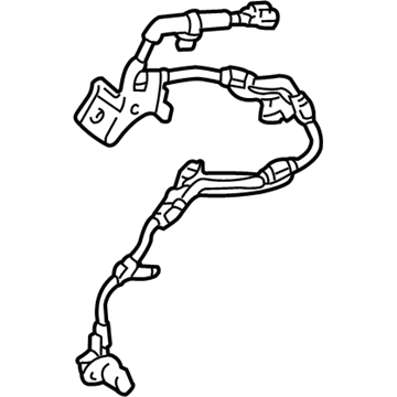 Toyota 89543-60010 Sensor, Speed, Front Driver Side