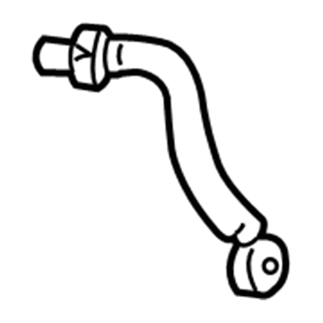 Toyota 90947-02F29 Hose, Flexible(For Front), Driver Side