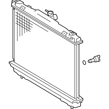 Toyota Avalon Radiator - 16400-0V120