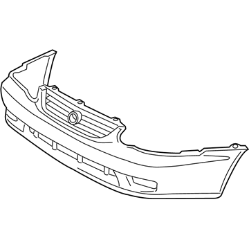 Toyota 52119-02908 Bumper Cover