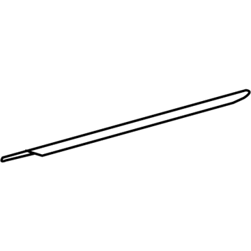Toyota 68180-0D130 Belt Molding, Outer Passenger Side